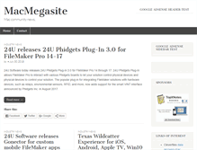 Tablet Screenshot of macmegasite.com